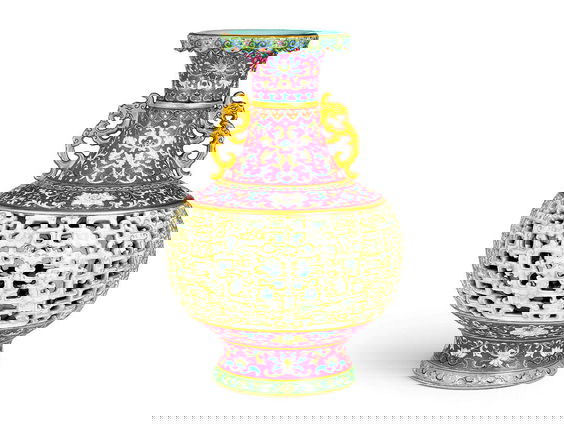 Chinese vaas van 10 miljoen wordt geveild in Hong Kong