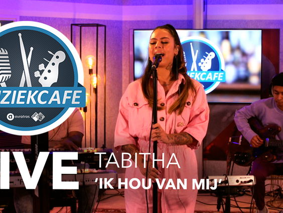 Tabitha - 'Ik Hou Van Mij' live bij Muziekcafé