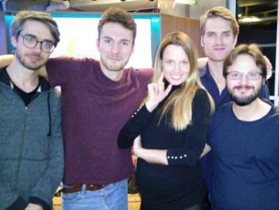 Herman en een bakje geitenkwark te gast