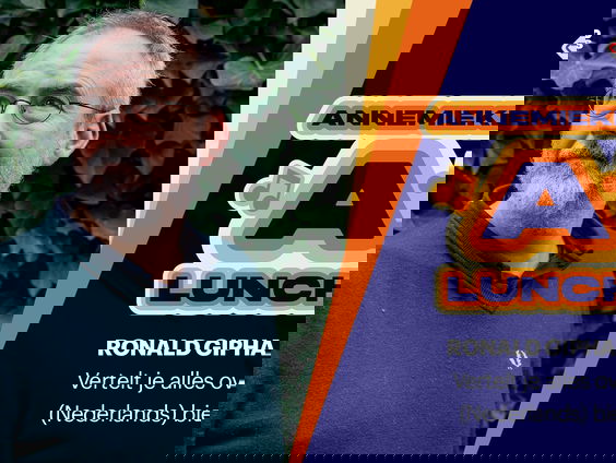 Schrijver Ronald Giphart vertelt je alles over (Nederlands) bier