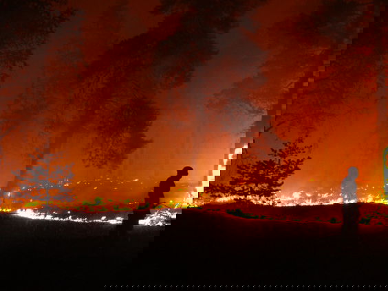 Luchtmacht-commandant over inzet bij bosbranden Albanië