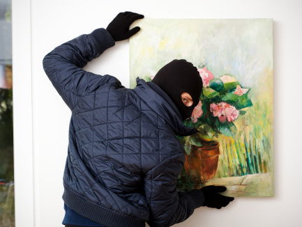 Een kunstroof in Laren, er is een Van Gogh gestolen uit een museum