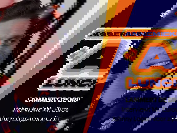 Lammert de Bruin interviewt Mr. Eurovision Johnny Logan voor zijn podcast