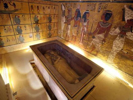 Eline lag stiekem in graftombe van Ramses III