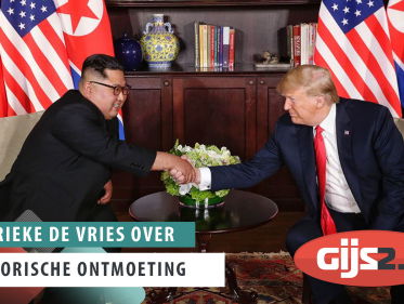 Trump en Kim Jong-un ontmoeten elkaar in Singapore (met Marieke de Vries)
