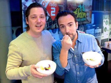 Asperge-ambassadeur Niven maakt asperges