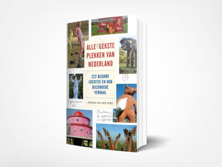 Jeroen van der Spek ging naar 'Alle Gekste Plekken van Nederland' en schreef er een boek over