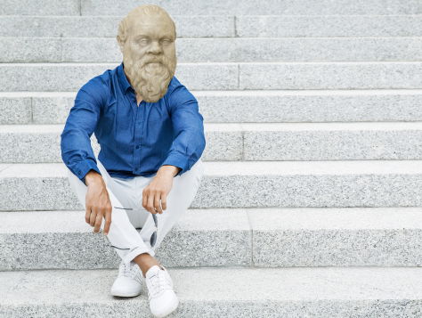 Elke Wiss - Socrates op Sneakers