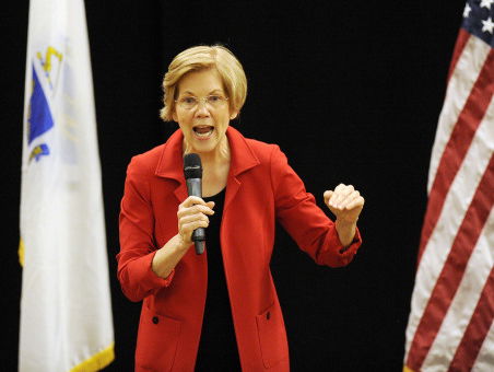 Moet Trump bang zijn voor senator Elizabeth Warren?
