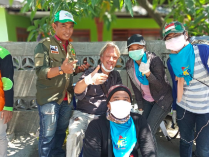 Michel Maas over de ramp op Sulawesi