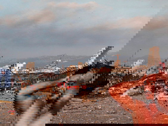 Explosievendeskundige Ad van Riel over zware explosie in Beiroet