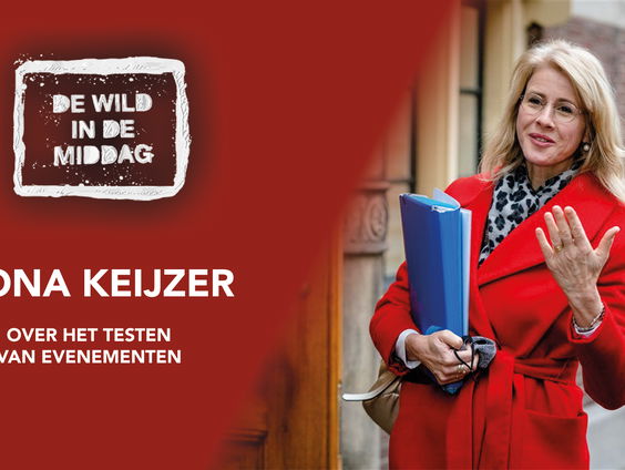 Mona Keijzer over een eerste proef met het organiseren van evenementen in coronatijd