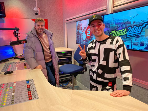 Dylan Haegens is tafelheer van De Wild in de Middag