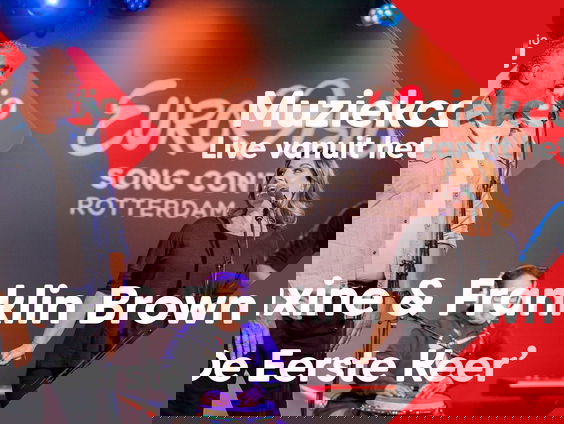 Maxine & Franklin Brown - De Eerste Keer | Live vanaf het ESF