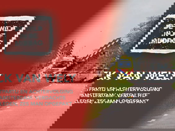 Mick van Wely doet live verslag over de wilde schietpartij en achtervolging in Amsterdam