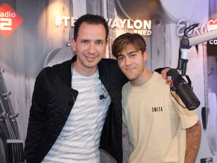 Benjamin Ingrosso (Zweden) op bezoek