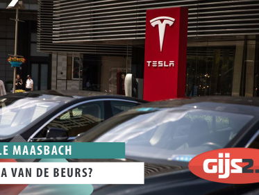 Tesla van de beurs?