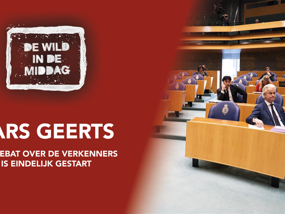 Lars Geerts: 'Debat over verkenning vindt eindelijk plaats, Rutte waarschuwt voor emoties'