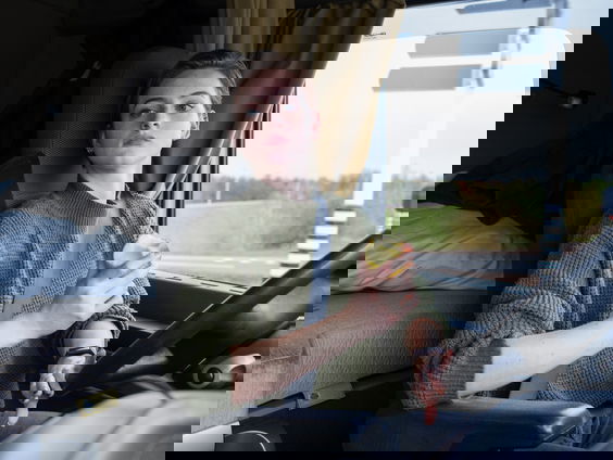 Sophie is vrachtwagenchauffeur!