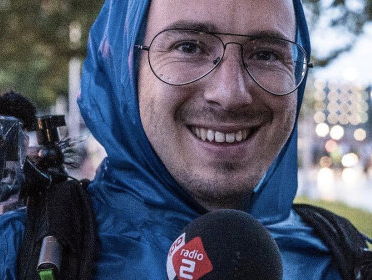Frank en Wout beginnen monter aan dag 3 van de Vierdaagse