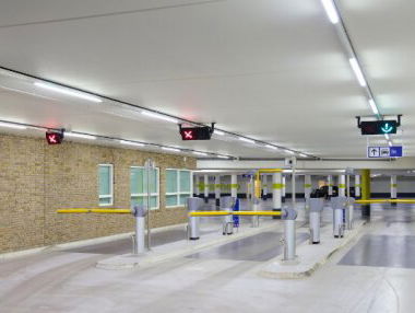 Q-Park is treintje rijden zat