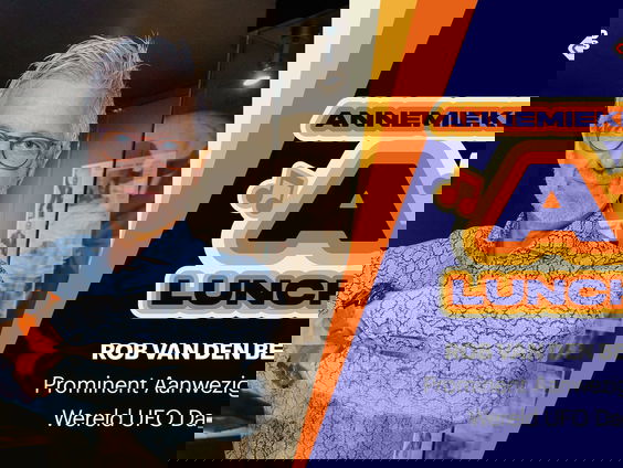 Voormalig directeur Space Expo Rob van den Berg: “Kijk vooral omhoog” op Wereld UFO-Dag