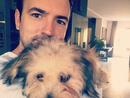 Gerards jonge hond zat vast in het loopse teefje