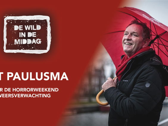 Piet Paulusma met de horrorweekend-weersverwachting