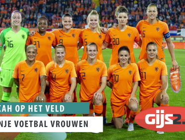 Voetbal oranje leeuwinnen vanavond tegen Denemarken