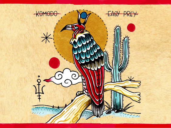 Annemiekes A-Plaat: Komodo - ‘Easy Prey’