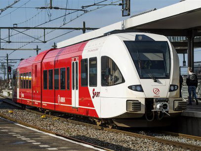 Machinist rijdt gewoon door