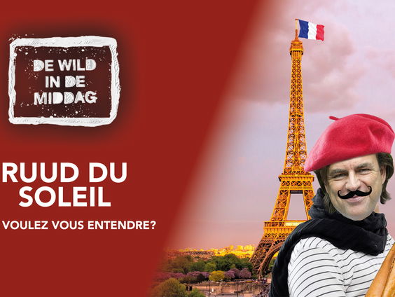 Zondag 25 graden?! Tijd voor Ruud du Soleil!