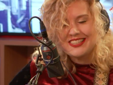 Judy Blank live bij Rabbering Laat