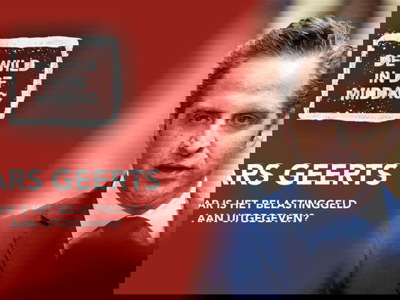 Het Ministerie van VWS gaf onrechtmatig 5,1 miljard euro belastinggeld uit. Lars Geerts praat ons bij