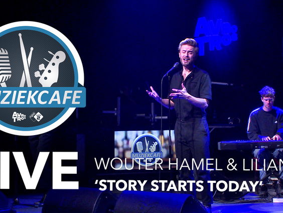 Wouter Hamel & Lilian Hak - 'Story Starts Today' live bij Muziekcafé