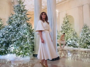 Trumps Witte Huis in kerstsfeer: Stefan brengt een muzikale ode.