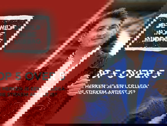 Top 5 over 5: Hoe herken je een collega die stiekem artiest is?