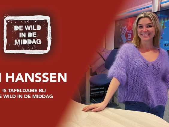 Evi Hanssen is tafeldame bij De Wild in de Middag!