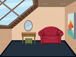 Eustache is verbannen naar de zolderkamer