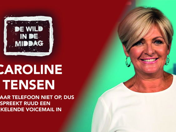 Ruud spreekt op sensuele wijze de voicemail in van Caroline Tensen