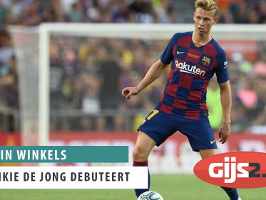 Frenkie debuteert bij Barca!