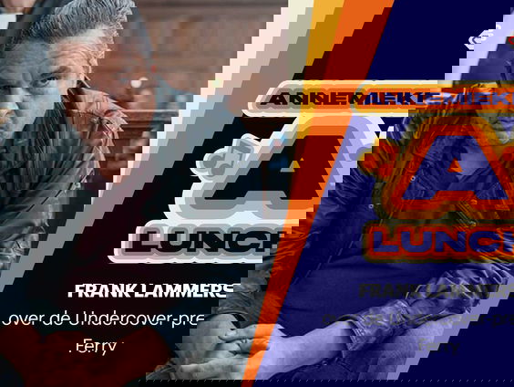 Frank Lammers moest (ook fysiek) terug in de tijd voor de Undercover-prequel Ferry