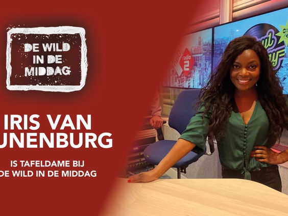 Iris van Lunenburg is tafeldame bij De Wild in de Middag!