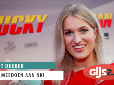 Britt Dekker doet mee aan NK!
