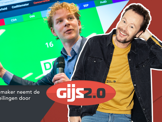 De laatste peilingen voor de verkiezingen met Gijs Rademaker