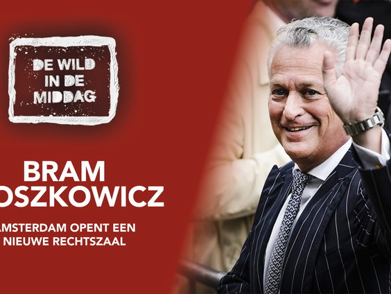 Amsterdam krijgt een nieuwe rechtbank: Bram Moszkowicz neemt afscheid van 'de Borgerhof Mulderzaal'