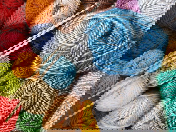 Frank en Nathan geïnspireerd door World Wide Knit in Public Day