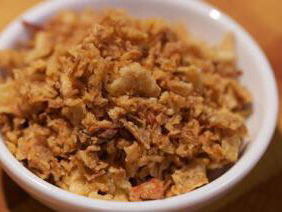 Gebakken uitjes zijn allemaal hetzelfde