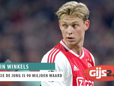Frenkie de Jong is maarliefst 90 miljoen waard