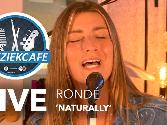 RONDÉ - 'Naturally' live bij Muziekcafé